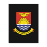 Kiribati Coat of Arms Postcard