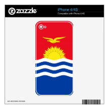 KIRIBATI DECAL FOR THE iPhone 4