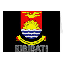 Kiribati Emblem cards