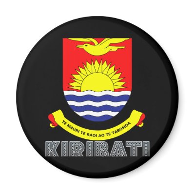Kiribati Emblem Fridge Magnets by FlagStore
