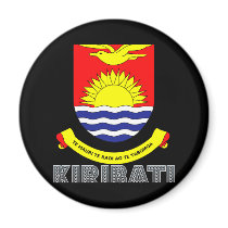 Kiribati Emblem magnets