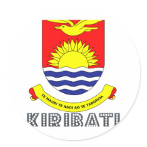 Kiribati Emblem stickers