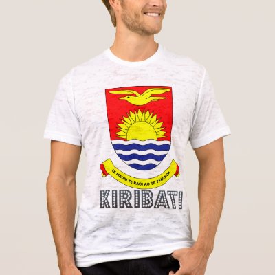 Kiribati Emblem Tshirt by FlagStore