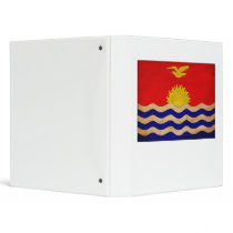 Kiribati Flag Vinyl Binder