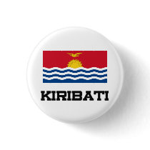 Kiribati Flag buttons by tshirtshirts Kiribati Flag buttons
