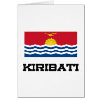 Kiribati Flag cards