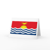 Kiribati Flag Greeting Card