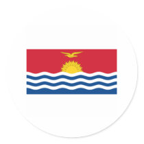 Kiribati FLAG International stickers