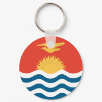 Kiribati Flag keychains
