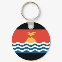Kiribati Flag keychains