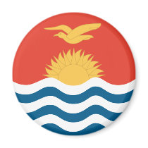 Kiribati Flag magnets by coolcountry Kiribati Flag magnets