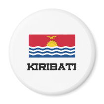 Kiribati Flag magnets by tshirtshirts Kiribati Flag magnets