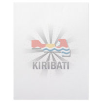Kiribati Flag Map 2.0 Custom Letterhead