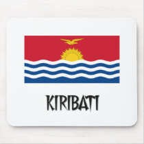 Kiribati Flag mousepads