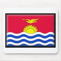 Kiribati Flag mousepads