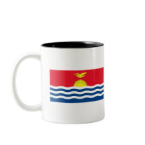 Kiribati Flag mugs