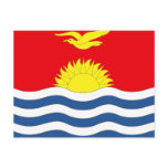 Kiribati Flag Postcards