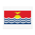 Kiribati Flag Postcard
