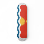 Kiribati Flag Custom Skate Board