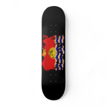 Kiribati Flag Custom Skateboard