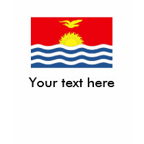 Kiribati Flag t-shirts