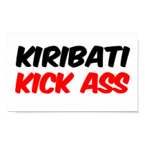 Kiribati Kick Ass posters