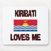 Kiribati Loves Me mousepads