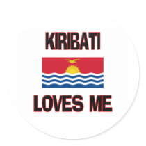 Kiribati Loves Me stickers