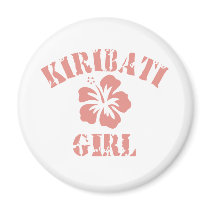 Kiribati Pink Girl magnets by repofcountries Kiribati Pink Girl magnets