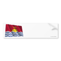 Kiribati Waving Flag bumper stickers