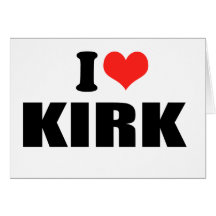 KIRK 2010 GREETING CARD