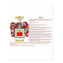kirk (scottish(meaning)) post card