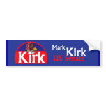 KIRK Senate Bumper Sticker