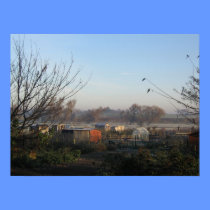 Kirkham Allotments Poster posters by outofmytree Kirkham Allotments Poster posters