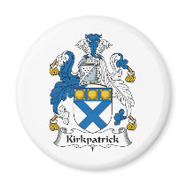Kirkpatrick Family Crest Fridge Magnets