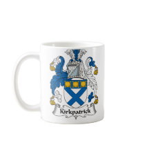 Kirkpatrick Family Crest Coffee Mugs
