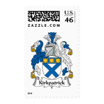 Kirkpatrick Family Crest Stamps