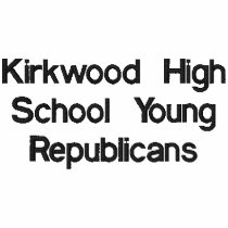 Kirkwood High School Young Republicans embroidered shirts by khsyoungr Kirkwood High School Young Republicans embroidered shirts