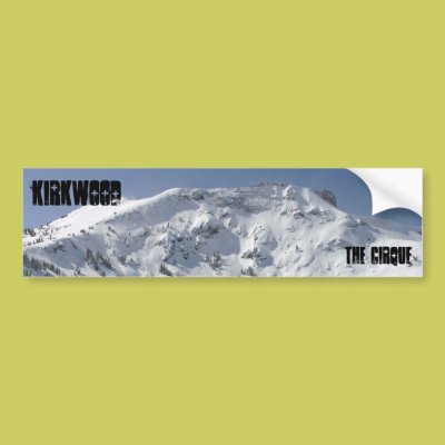 Kirkwood, The Cirque Bumper Stickers by flowski