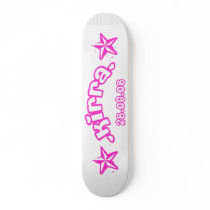 kirra pink skate deck