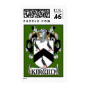 Kirwin Coat of Arms Postage Stamps by irishcountry Kirwin Coat of Arms Postage Stamps