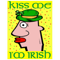 Kis Me I'm Irish Head t-shirts