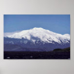 Kiska Island Volcano Poster