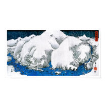 Kiso Road Snowstorm,  Utagawa Hiroshige posters