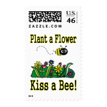 Kiss a Bee Stamp