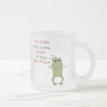 Kiss A Few Frogs Coffee Mugs