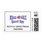 Kiss ALS Good Bye STAMP
