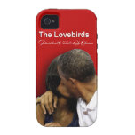 KISS CAM Lovebirds President & First Lady Obama iPhone 4 Cases