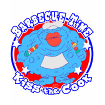 KISS COOK SUMMER BBQ GEAR t-shirts