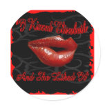 Kiss Elizabeth Stickers